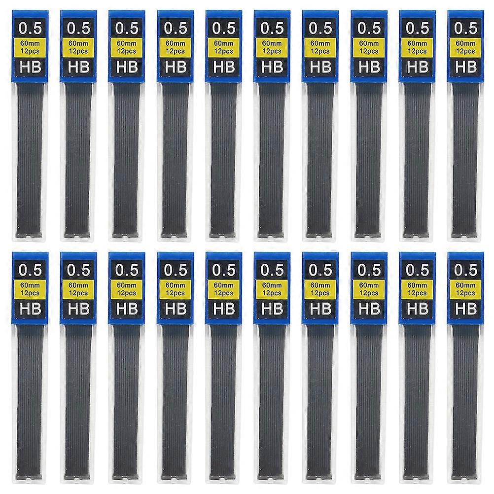 Resin Mechanical Pencil Lead Refills for 20 Boxes Black Smooth Writing