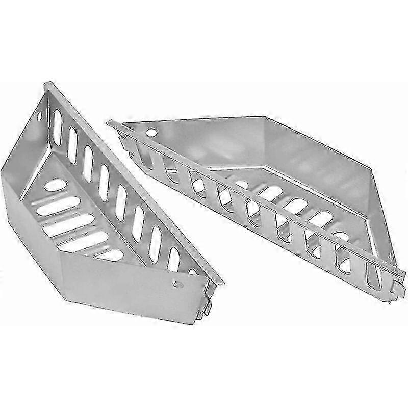 Charcoal Basket for Multi-functional Grilling, Direct Indirect Cooking Compatible with Weber Charcoal Grills (2 Pieces)