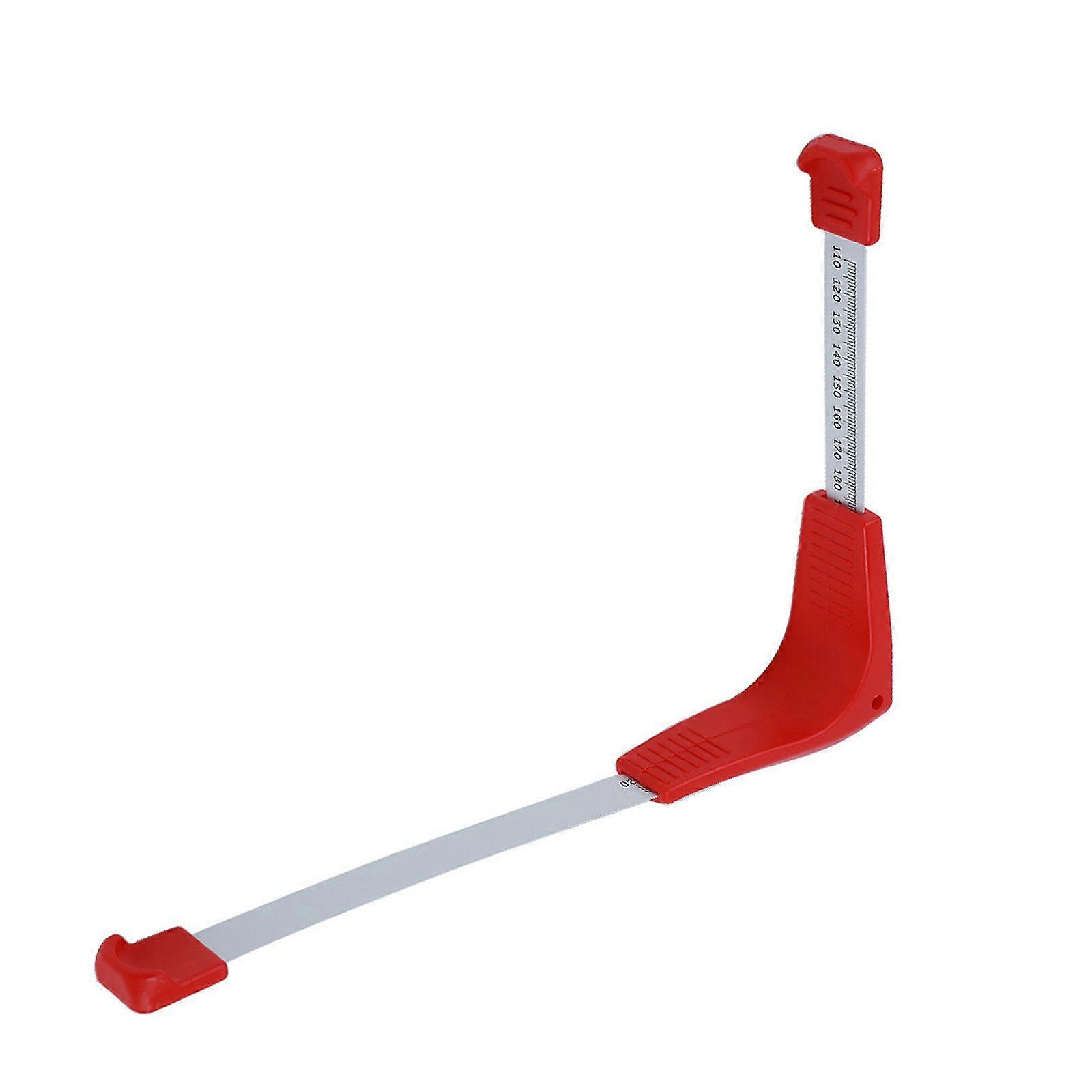 Retractable Plastic Foot Measuring Tool Rustproof For Bathroom Outdoor Use Shoe Size Measurement Ruler Multicolor