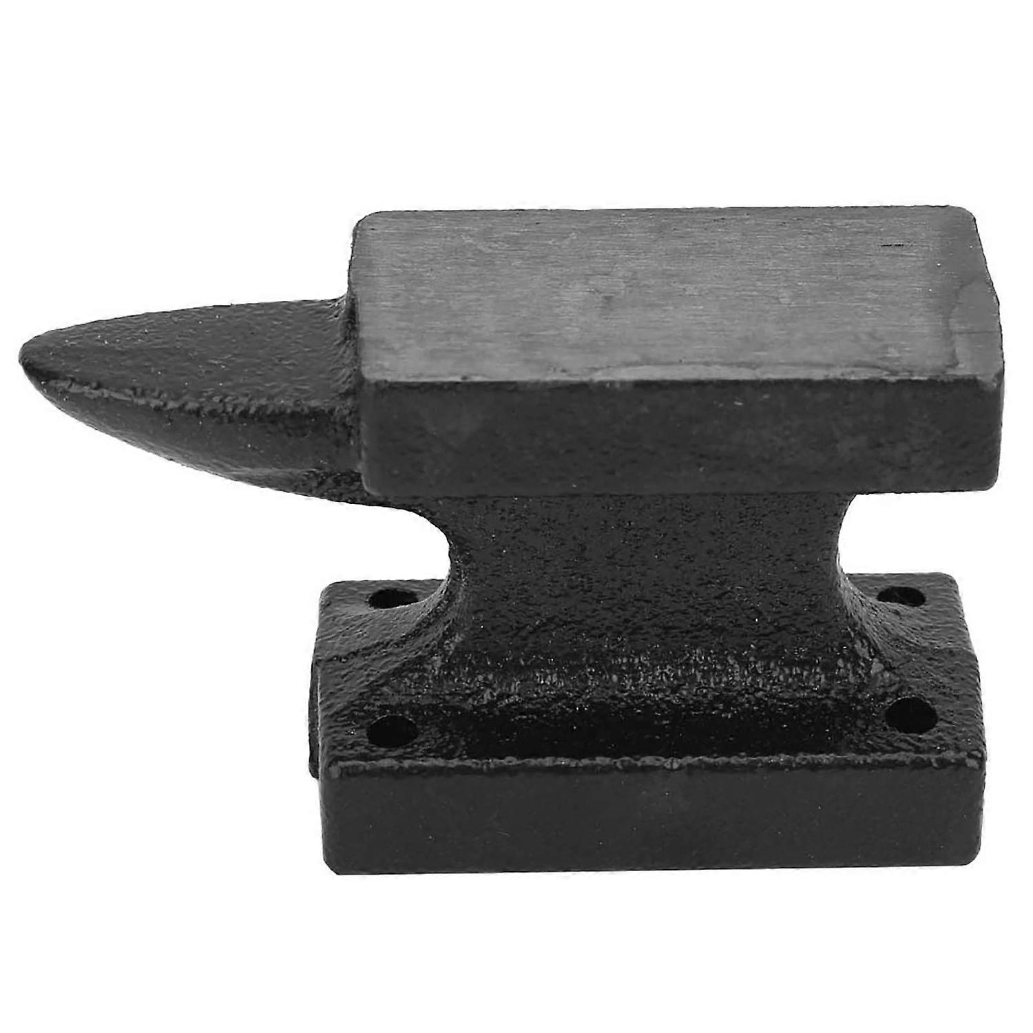 Portable Rugged Cast Iron Anvil Blacksmith Anvil Stable Workbench (Random Color)