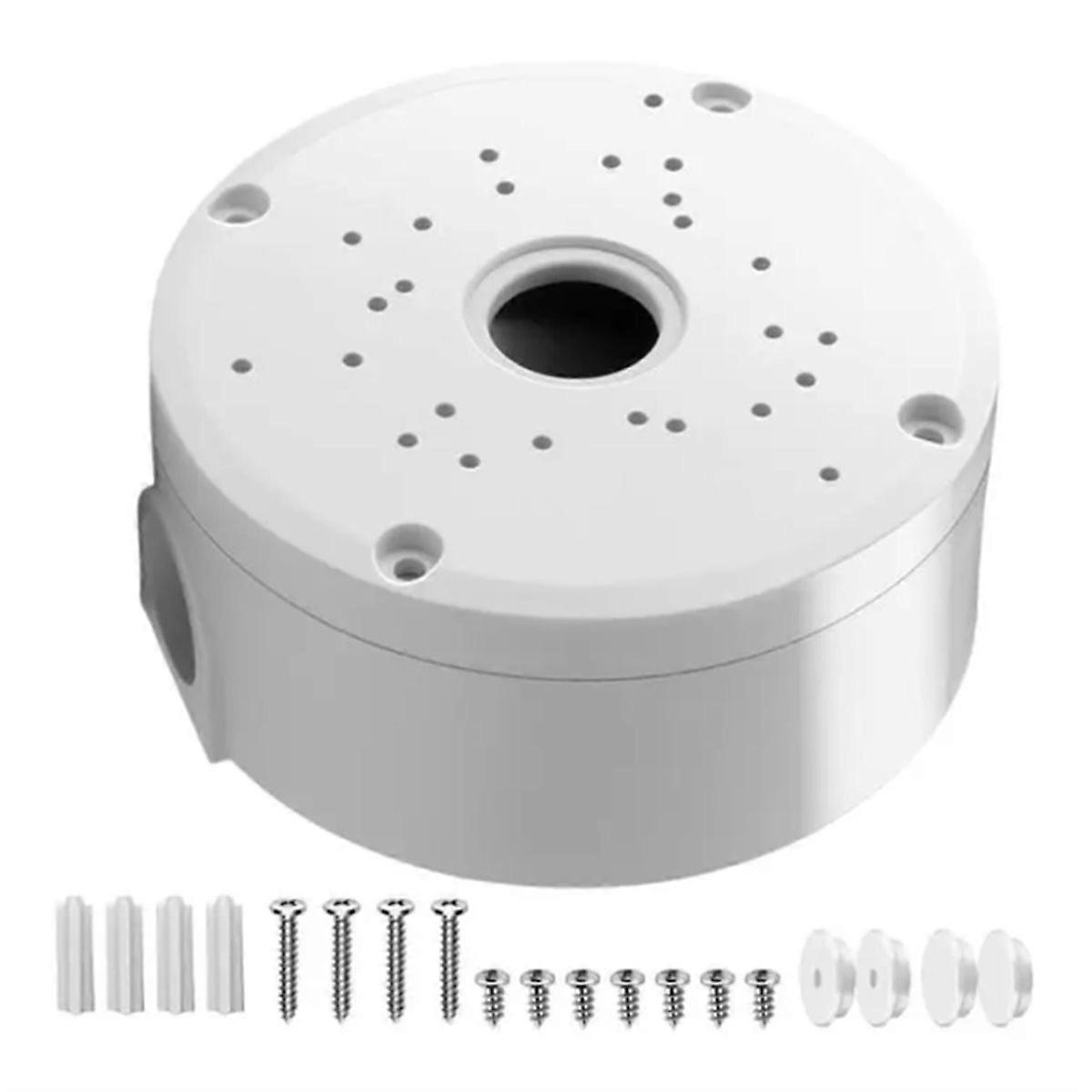 Universal Plastic Junction Box for Dome Security Cameras Waterproof Mount Bracket Surveillance Dome 
