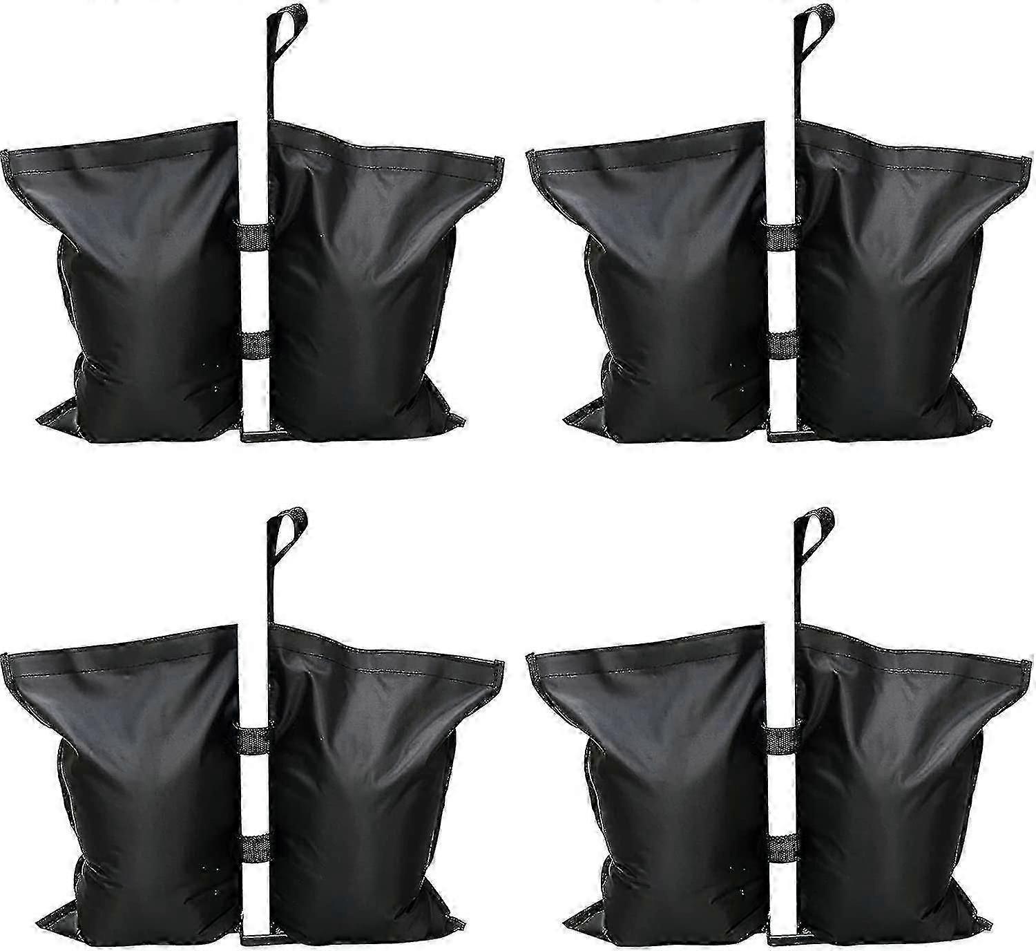 4 حزمة أكشاك الأوزان الرملية، الصف الصناعية شرفة الساق حقيبة الأوزان، الثقيلة مخيط في حقيبة الوزن، لخيمة الشمس