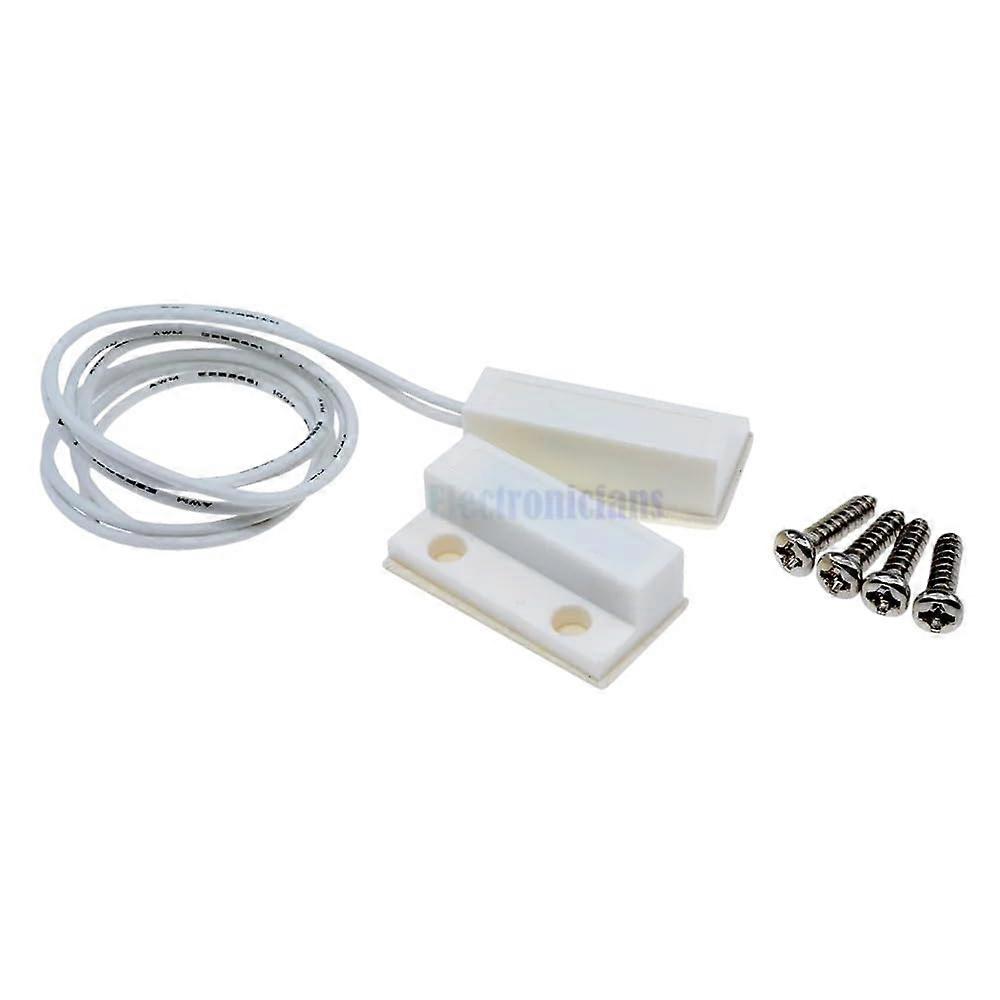 Wired Magnetic Door Window Sensor Alarm Switch for Home Security Burglar Systems