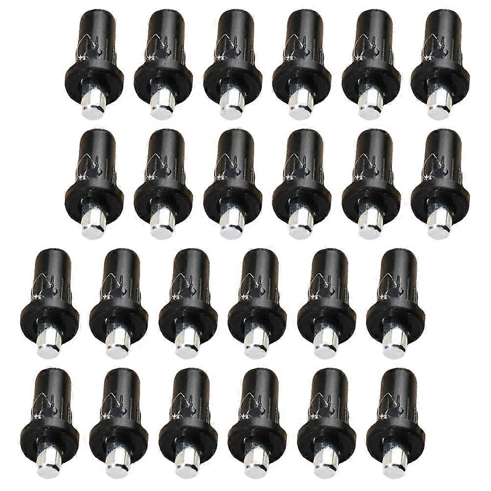 Furniture Replacement Peg Shutter Repair Kit Latch Black 2.50X1.10X1.10CM Expansion For Home Repair Furniture Assembly 100Pcs