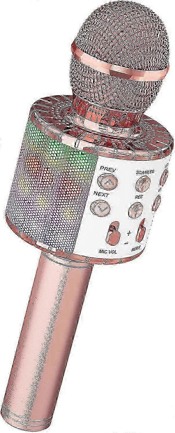 x wireless condenser microphone Rose Gold
