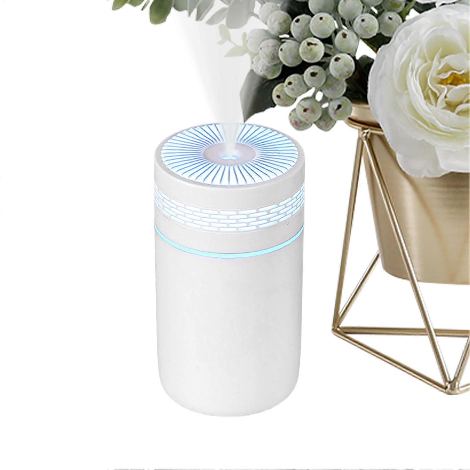 USB  Humidifier 250ml Silent Mini Air Diffuser with LED Light for Home Yoga Office Spa
