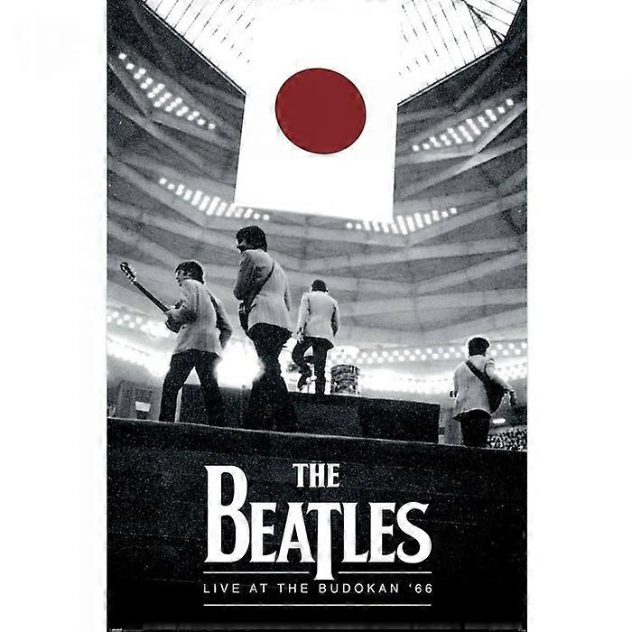Pôster do show dos Beatles no Budokan '66