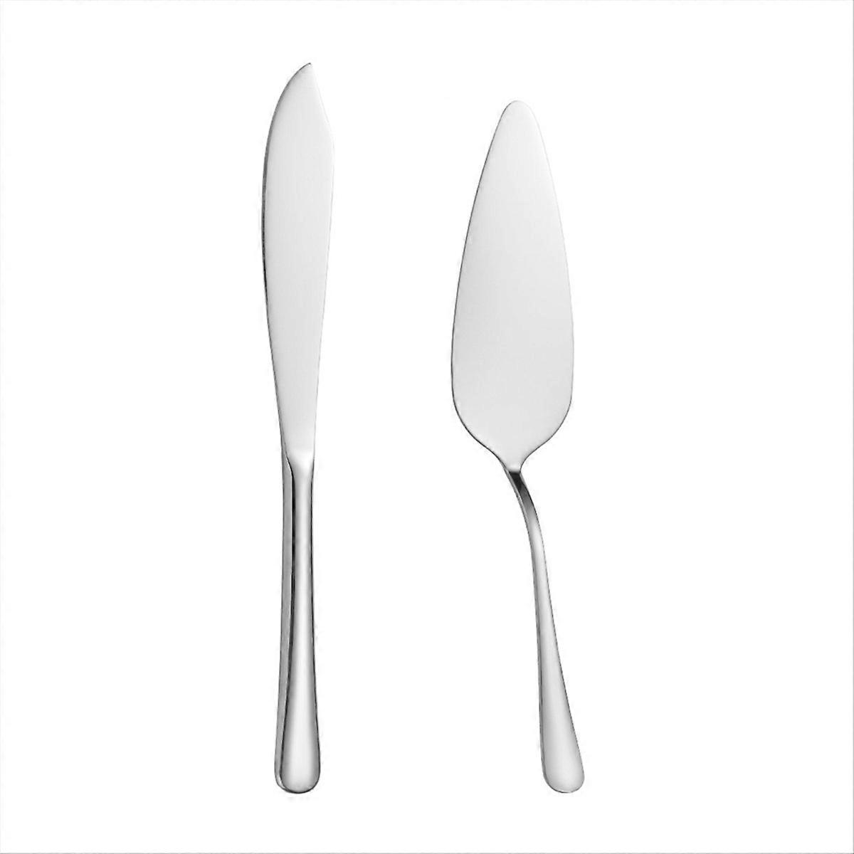 Cake Cutting Set for Wedding, Cake Knife and Server Set, A