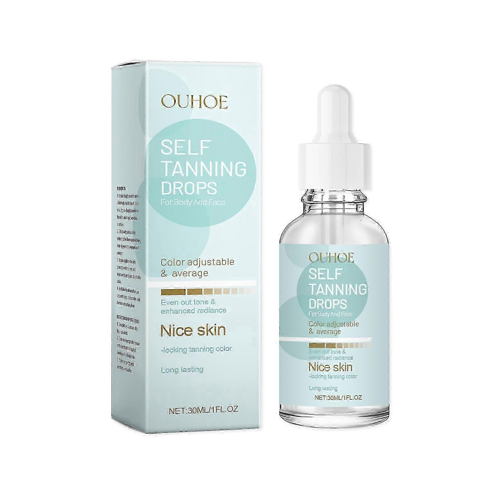 Tanning Drops  Moisturizing Sun Drops for Even Skin Tone with Coffee Extract  30ml