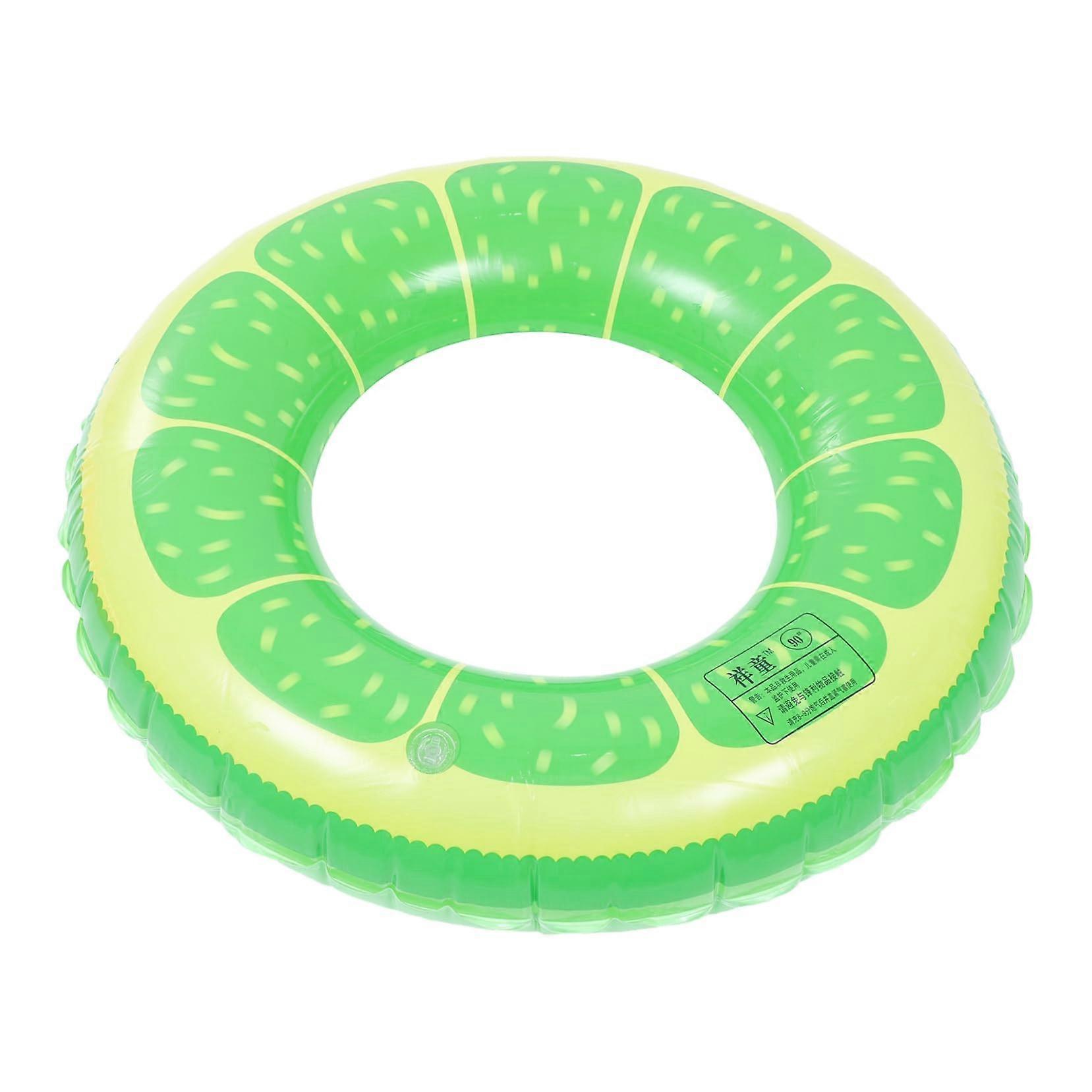 Inflatable Swim Ring for Kids Cartoon Pool Float with Safe Floating Support Quick Inflate