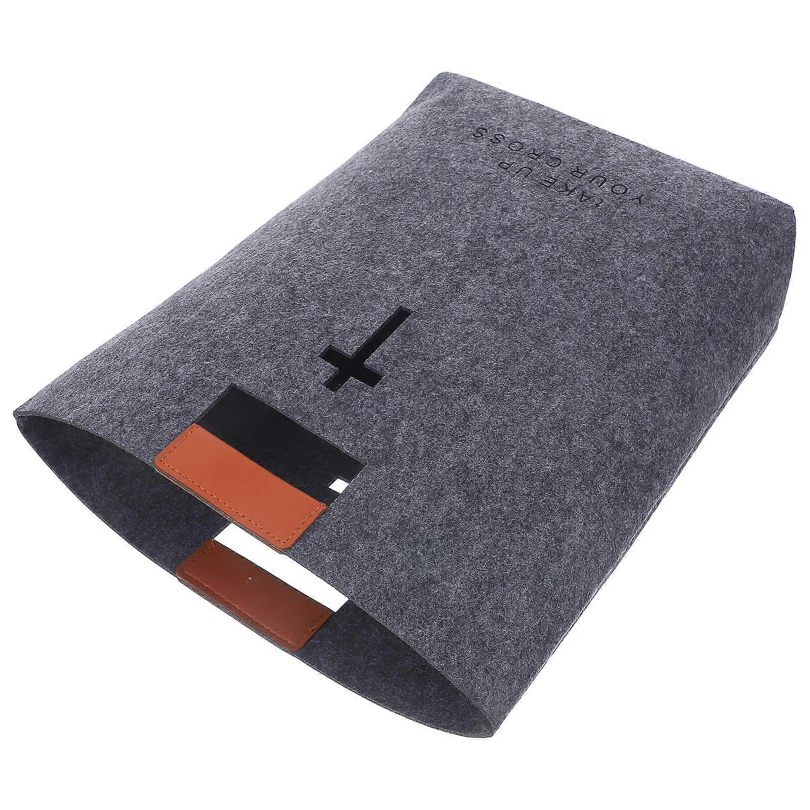 Bible Tote Felt Bag for Storage Durable Large Capacity Multi Color