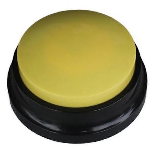 1pc Recordable Talking Button for Kids Interactive Toy Phonograph Yellow