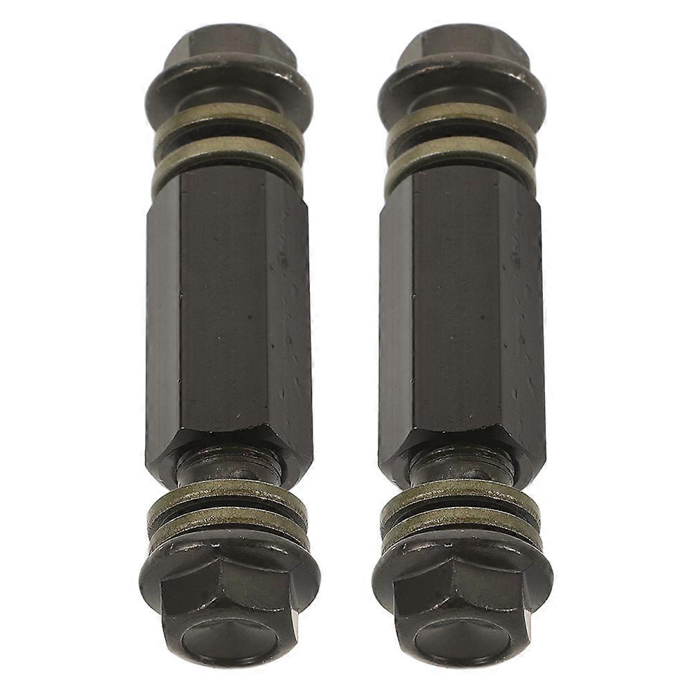 Motorcycle Brake Line Hose Extension Connector for Front Brake 2Pcs Kit