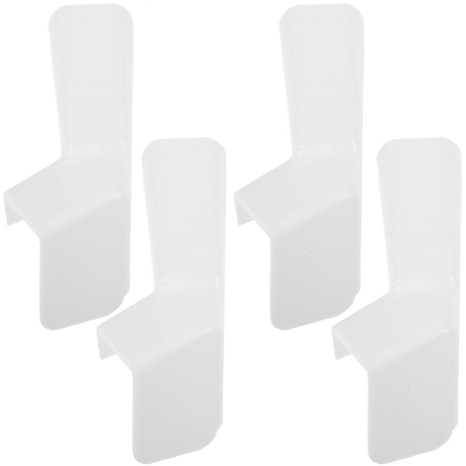 Gutter Outlet Downspout Adapter Rv Gutter Spouts Outdoor Use 10.50X5.50X4.50CM Square Simple Structure Design Drainage 4Set