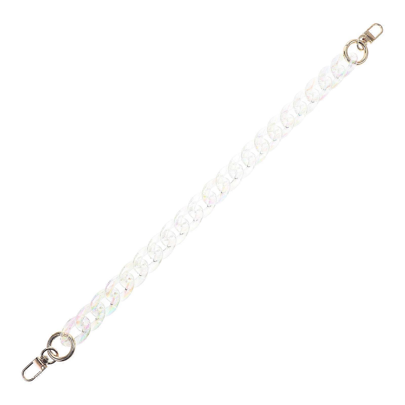 Transparent Acrylic Purse Handle Strap for Replacement Bag Chain