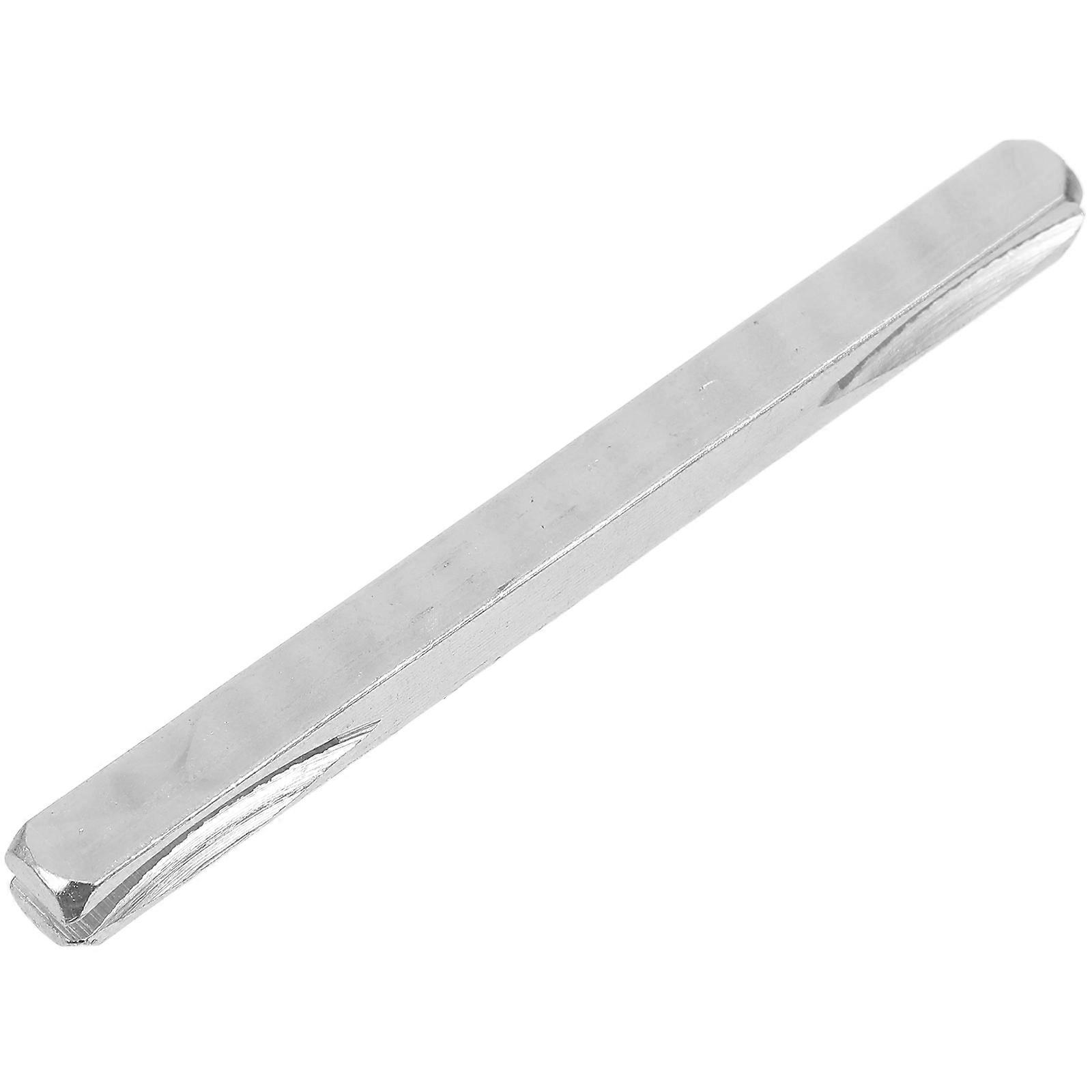 Lock Accessory Split Spindle Steel Bar for Door Handle Silver
