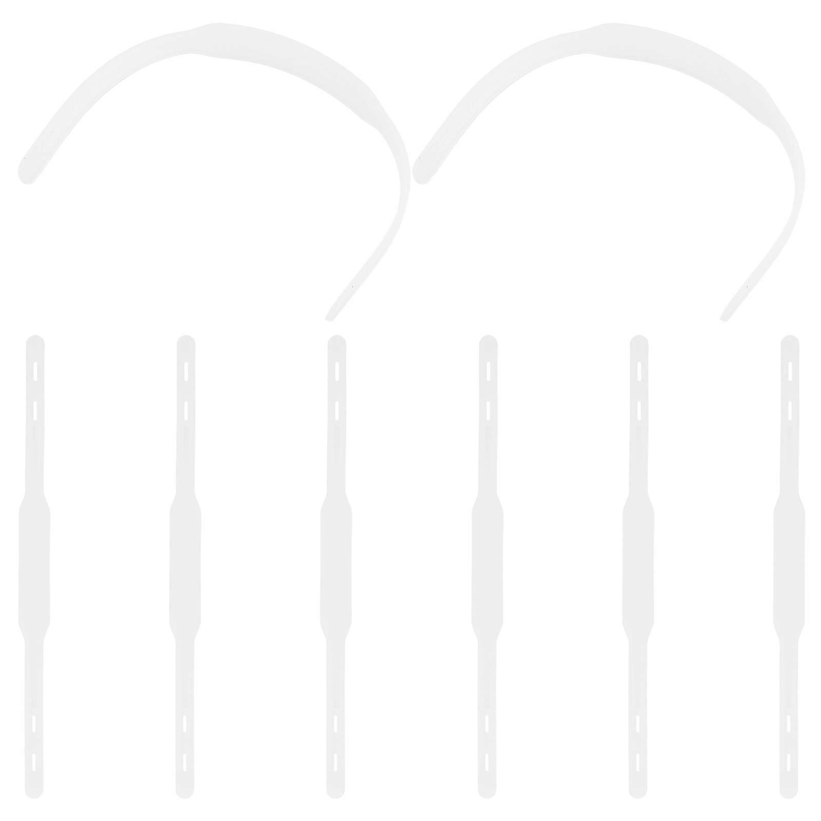 Silicone Elastic Shoe Straps for Snow Boots 8Pcs Comfortable Replacement Laces