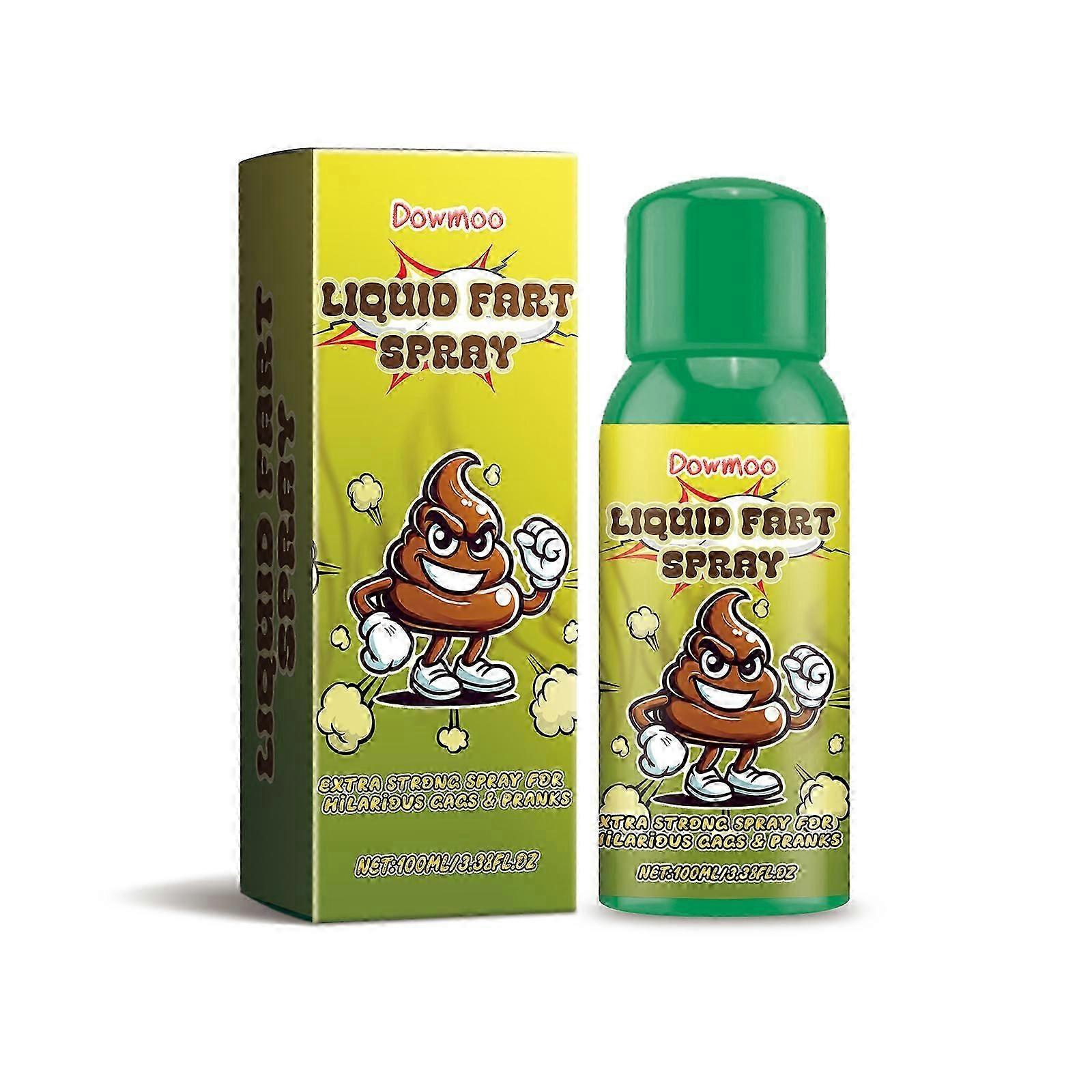 Portable Smelly Spray for Pranks - Hilarious Liquid Farts Joke, 100ml, Easy & Safe