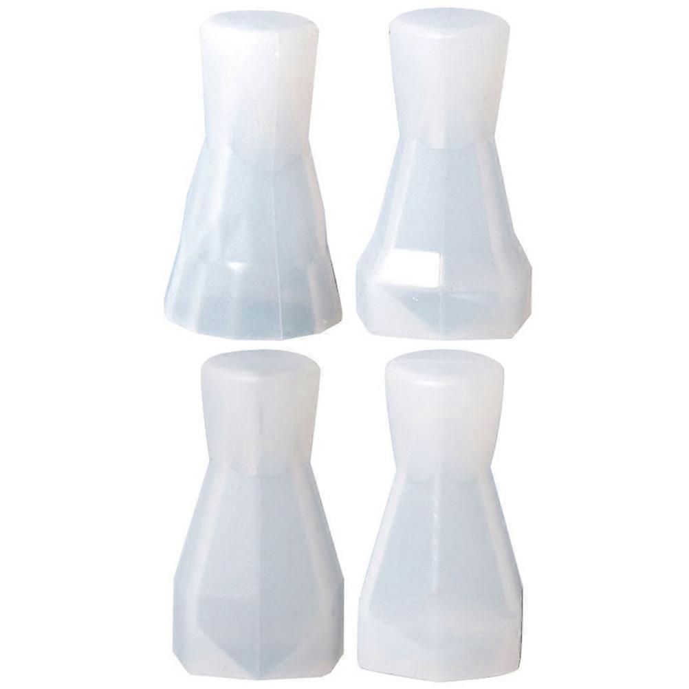 4pcs Ring Holder and Cone Silicone Molds for Three Dimensional Table Ornament