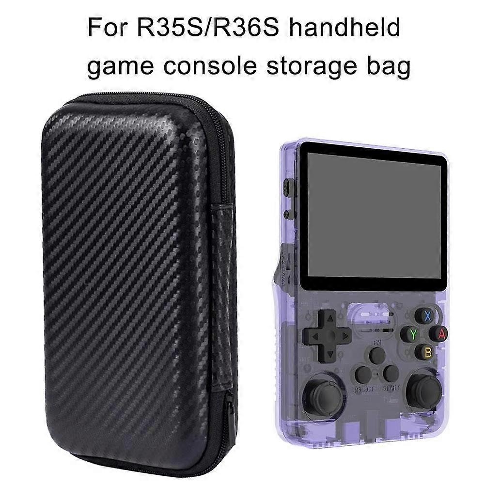 For R36S/R35S Game Console Storage Bag EVA Hard Portable Protective Case Scratch-resistant Anti-fall Protector Game Accessories