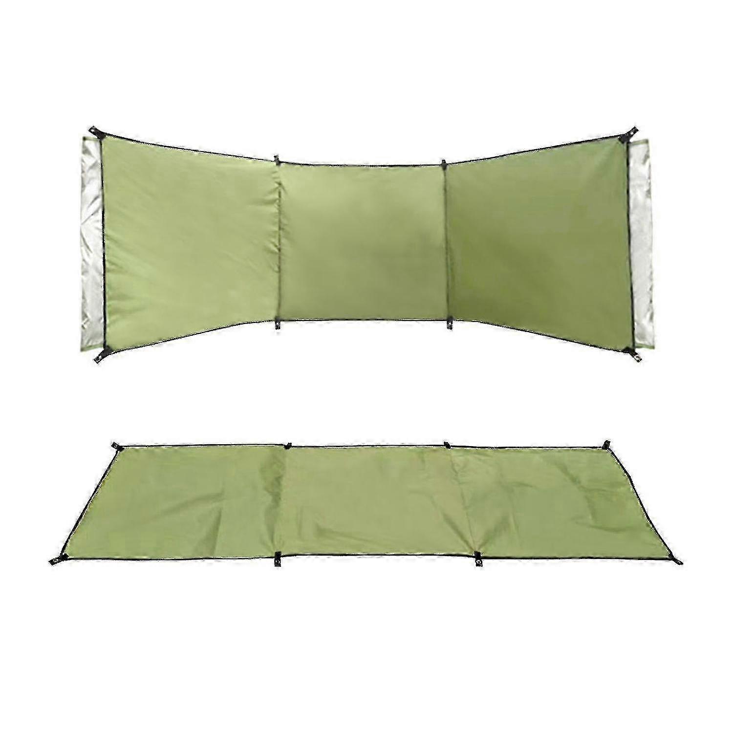 Lightweight Windbreak for Camping - 3 Panel Portable Wind Screen