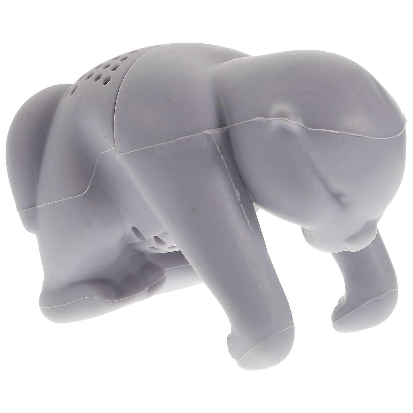 Grey Otter Tea Infuser for Steeping Tea Leaves Silicone Kitchen Tool