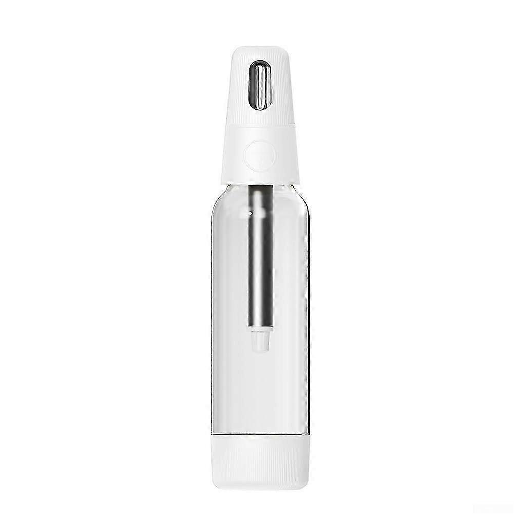 Effortless Carbonating Machine 1000ml Portable Drinks Maker for Refreshing Drinks (White) White 26s