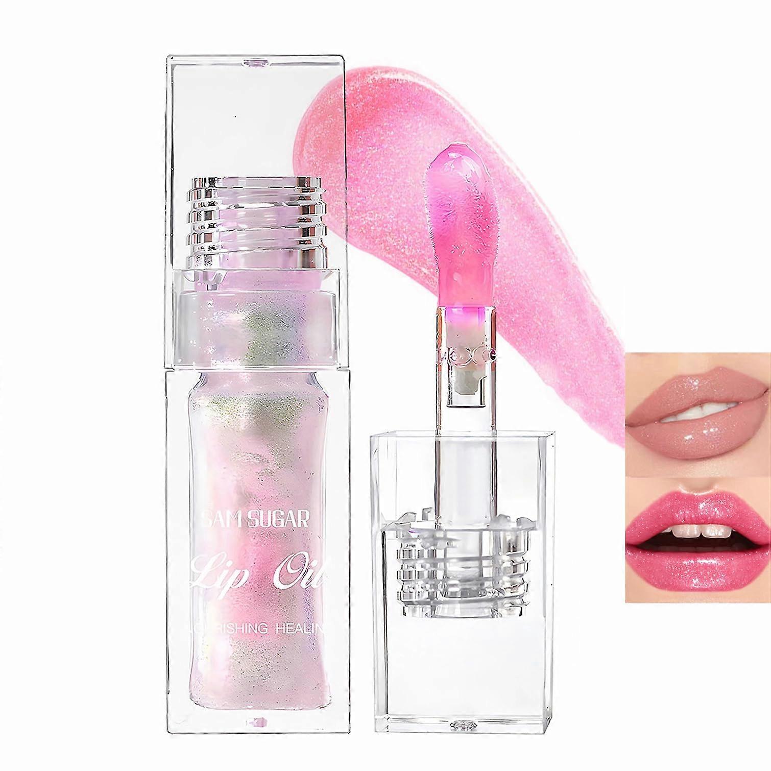 Color Changing Lip Oil with Deep Hydration and Plumping Gloss Finish for LongLasting Shine