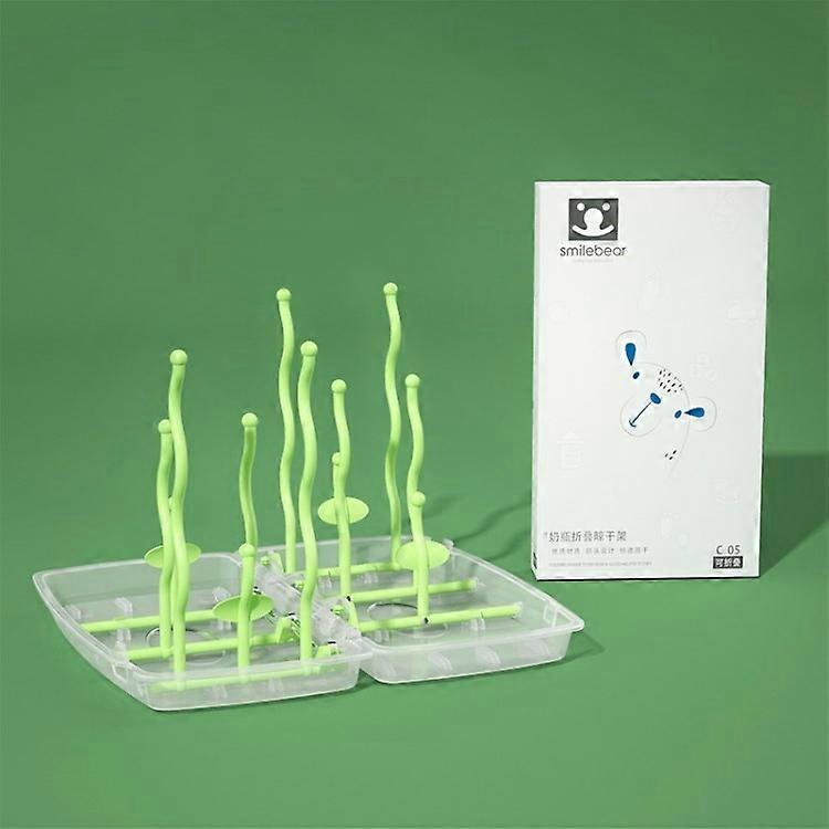 SMILEBEAR Baby Bottle Drying Rack Removable SMILEBEAR Baby Bottle Dryer Dust-proof Multi-function Dr