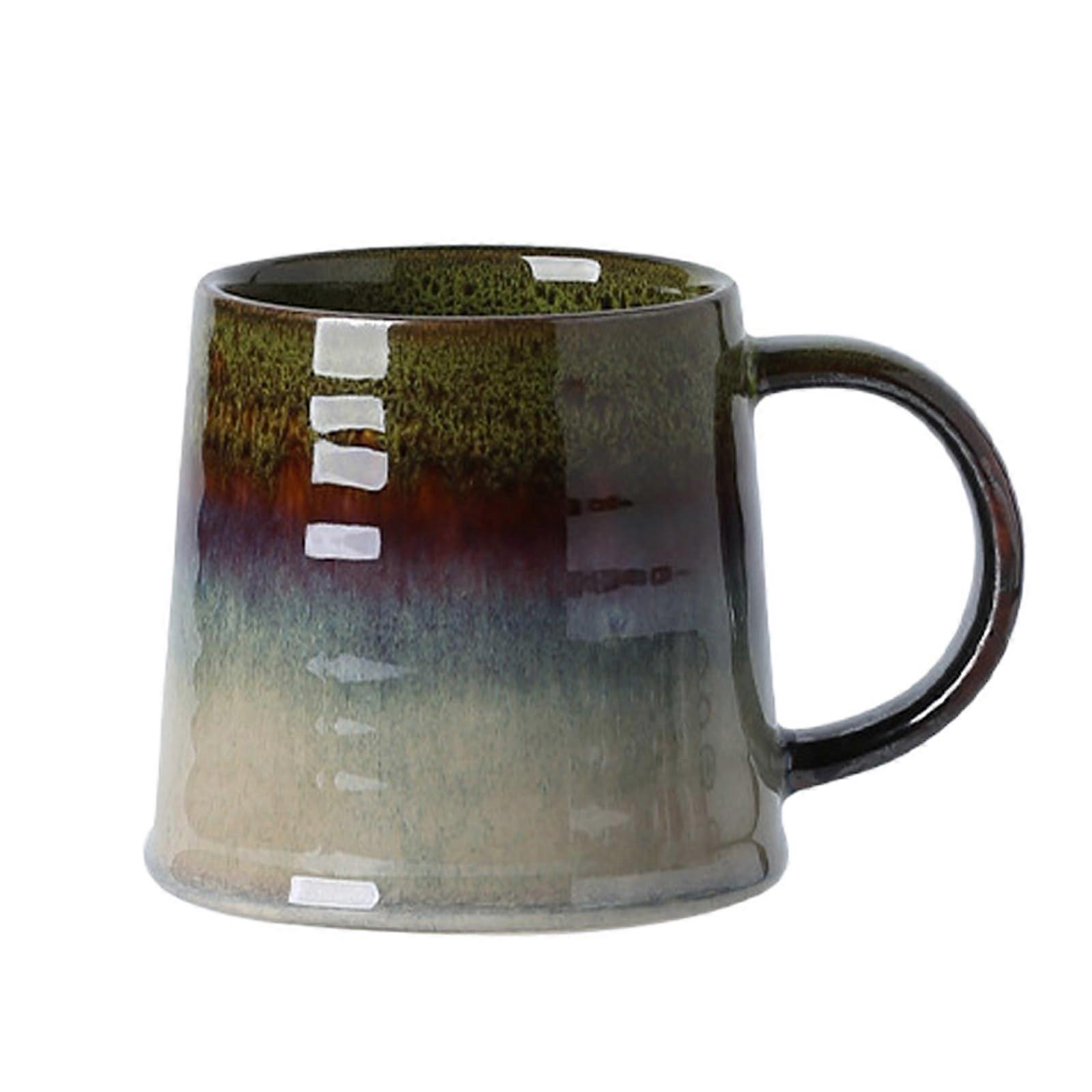 Large 450ml Ceramic Coffee Mug with Handle, Microwave and Dishwasher Safe Stoneware Cup