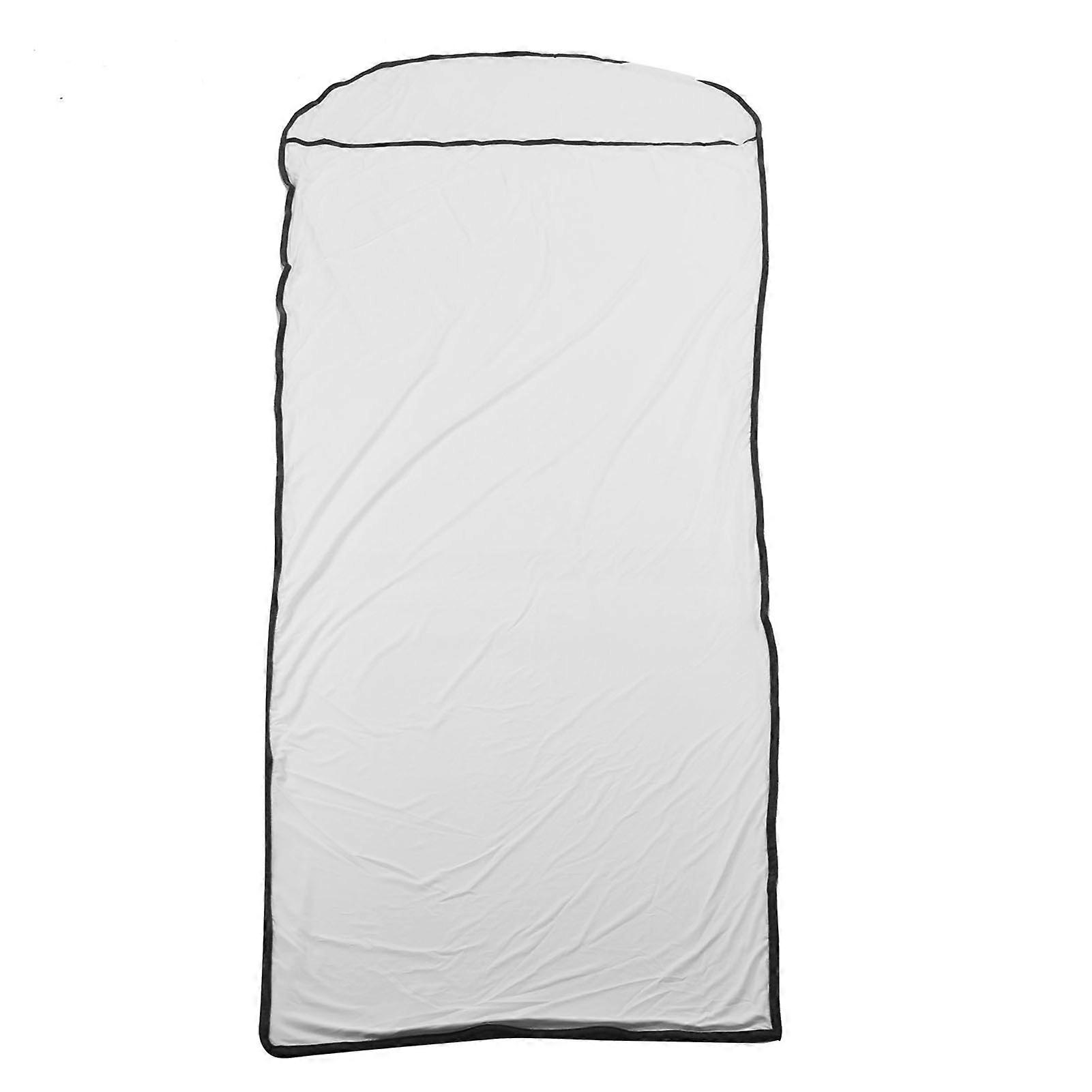 Ultralett multifunksjonell elastisk sovepose for utendørs camping, hvit