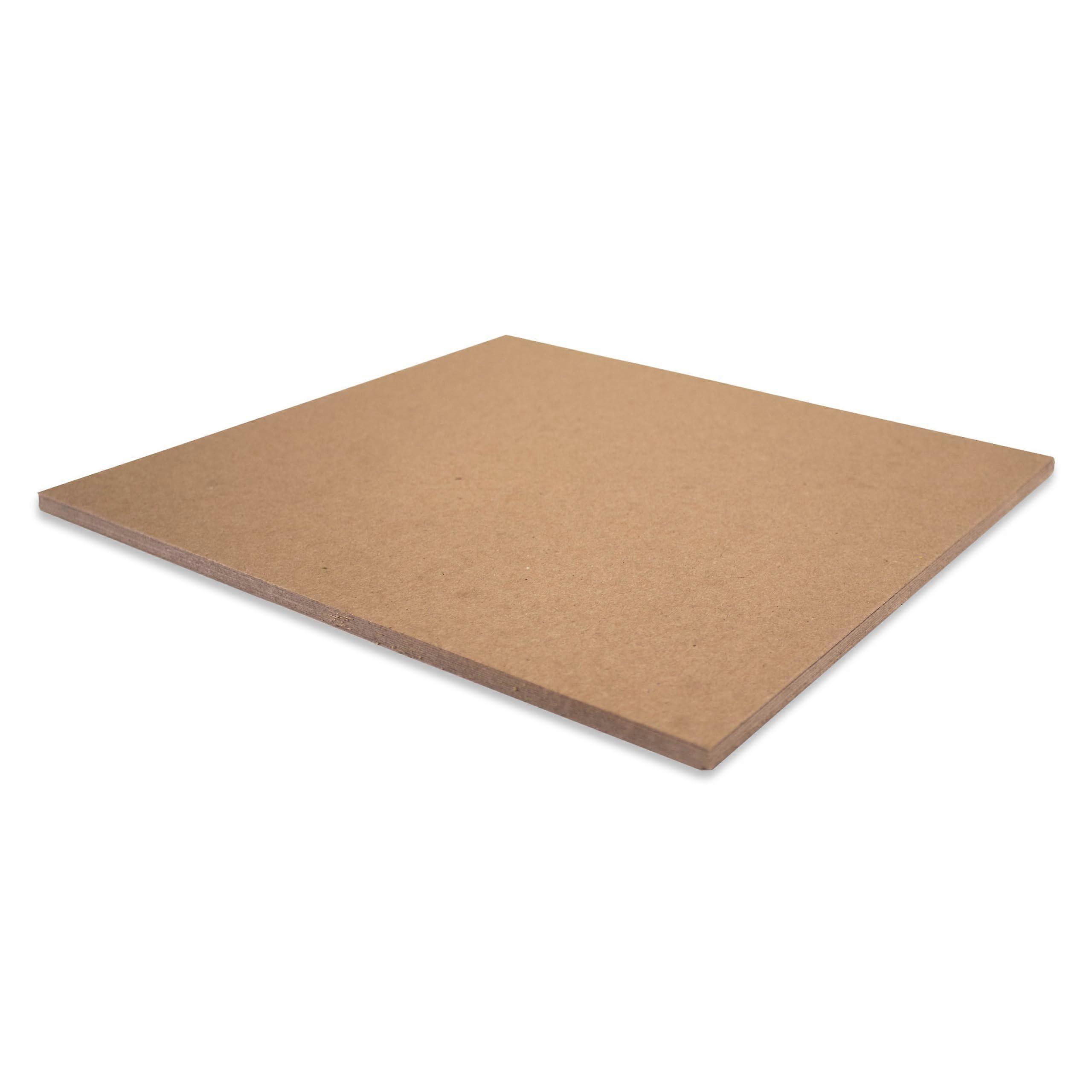10 Chipboard Sheets 12x12 30pt Brown Kraft Cardboard for Scrapbooking and Frame Backing