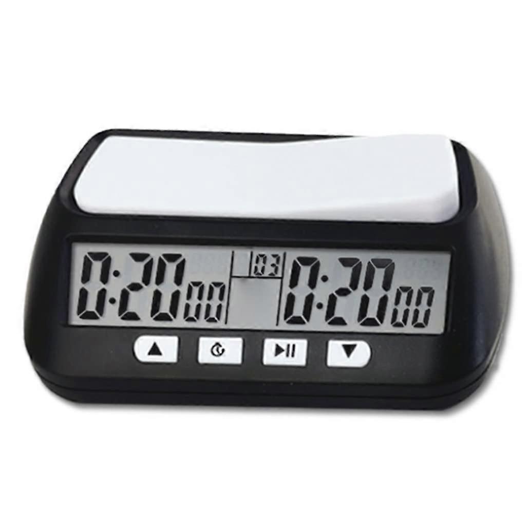 Digital Chess Clock with MultiMode Timing, Clear Display, Memory Function and Shockproof Base for Chess and Go Games