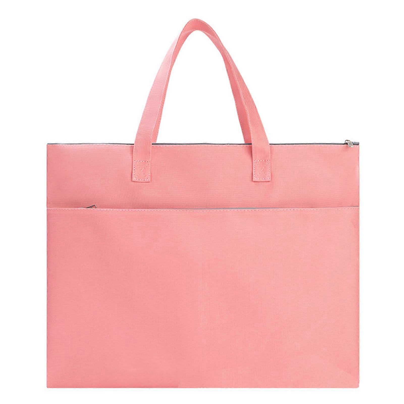 A3 Art Portfolio Case Waterproof Folder with Zipper Large Storage Bag and MultiPocket Design