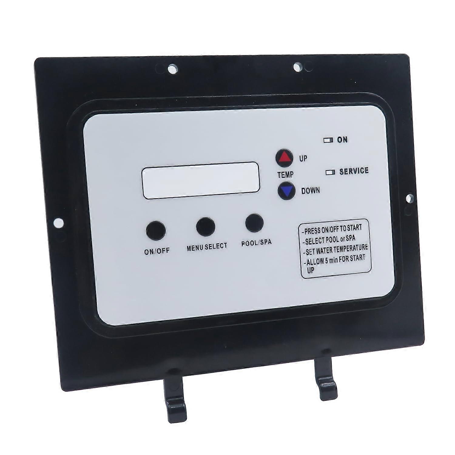 473777 Heat Pump Control Panel Bezel with Label Replacement for Pentair Ultratemp Pool and Spa