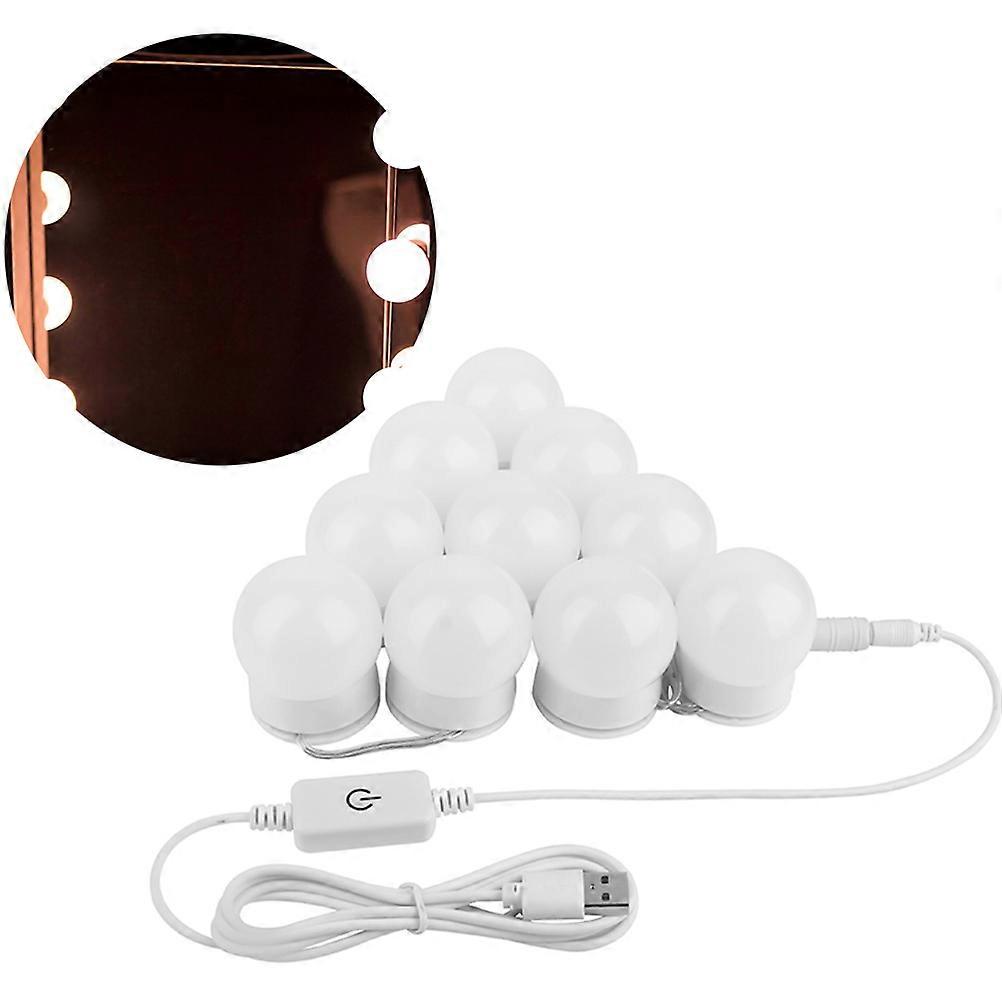 Makeup Mirror Lights USB Dimmable LED Touch Strip for Vanity White