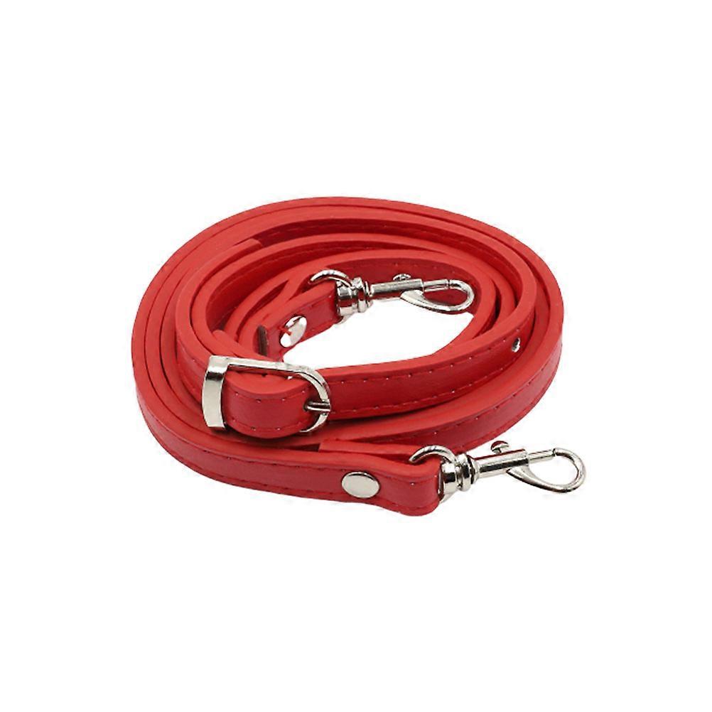 Diy Compatible Satchel Shoulder Strap Rectangular Shape Red Color Handbag Accessory For Women 1Pack