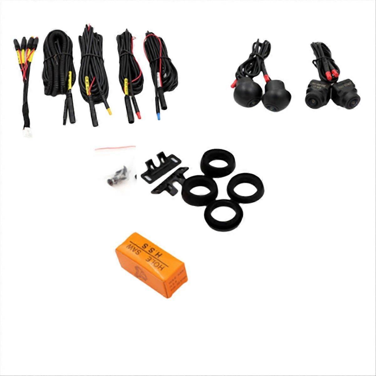 Car Surround View Camera AHD1080P Camera Right+Left+Front+ Rear