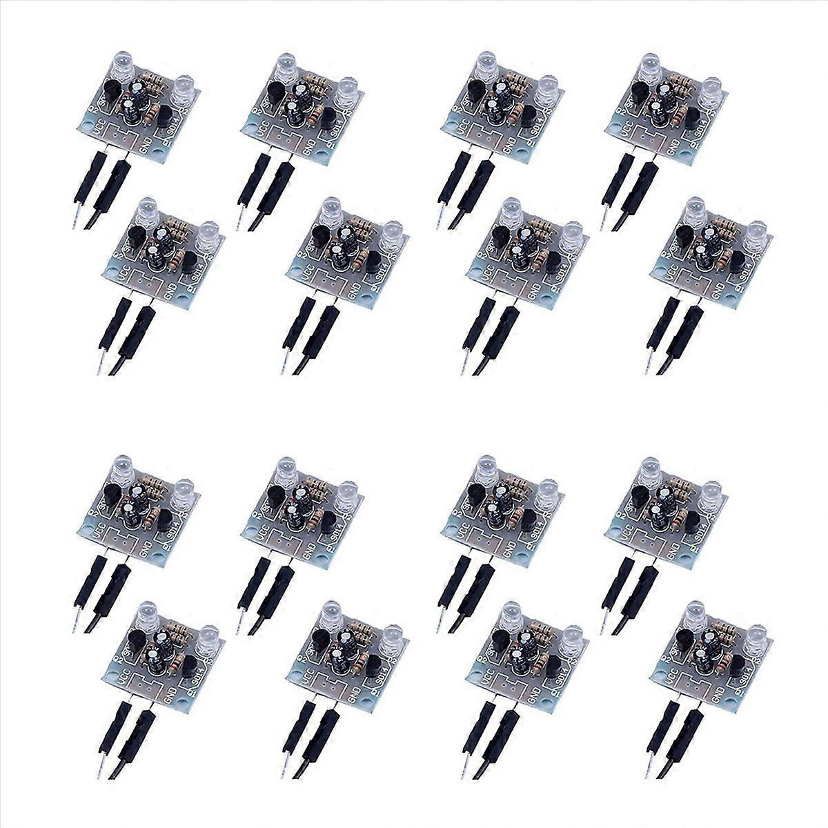 4-Piece Set 5mm LED Flash DIY Kit Electronic Kit PCB Circuit