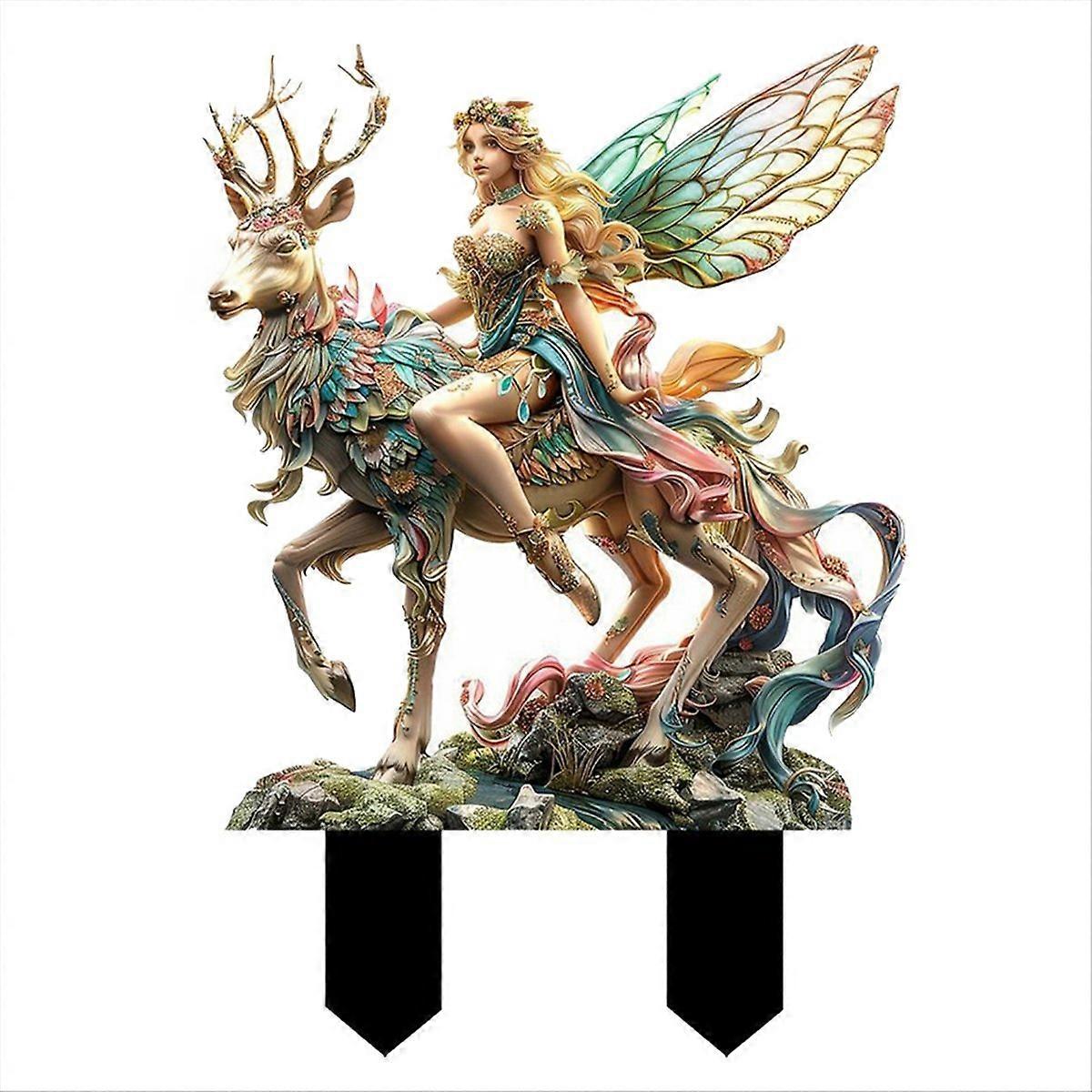 Forests and Magic Deer Garden Card