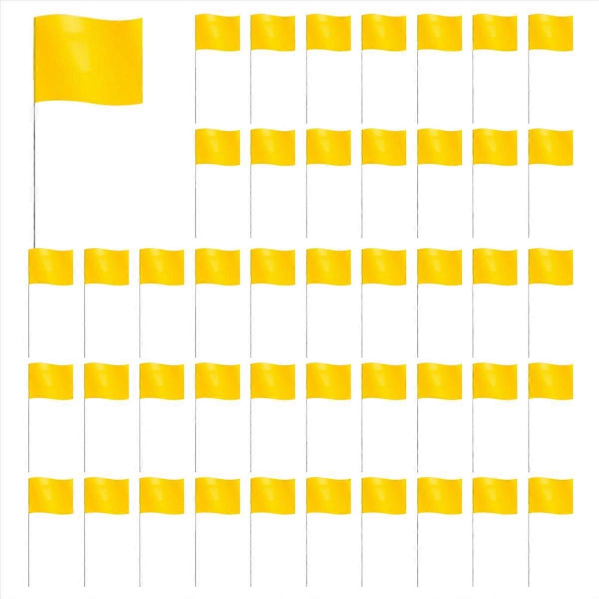 Marking Flags Marker Flags for Lawn 30 Pack, PVC Small Flags,Marking Flags Lawn Flags, Garden Flags,