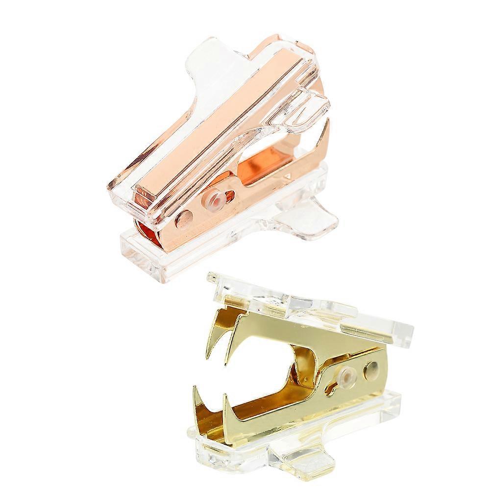 Staple Remover Mini Staple Puller for Office Use 8Pcs Portable Tool