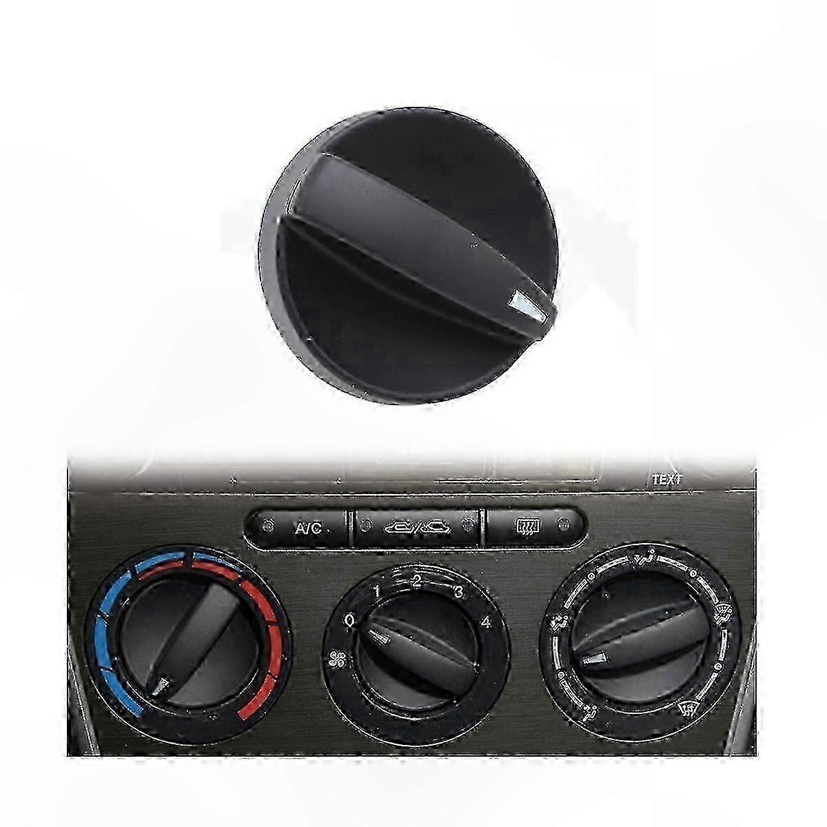 3-Pack Climate Control Knobs for Car AC Heater 2006-2008 Models