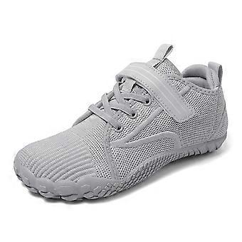Peuterschoenen, ademende sneakers voor avontuurlijke sporten, veelzijdig voor de sportschool, yoga en buitenactiviteiten. Niet-lichtgewicht schoenen, peuterschoen voor jongens, maat 30, lichtgrijs.