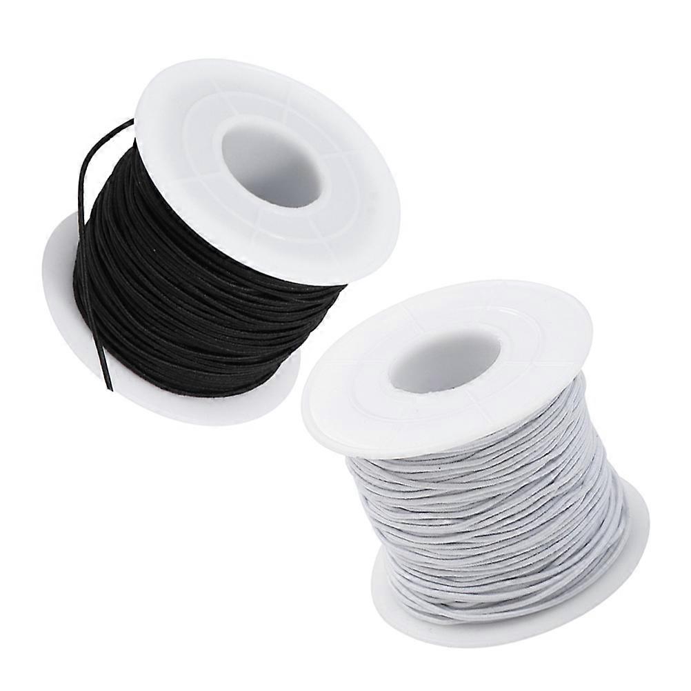 Elastic String for Bracelets Thread with 2 Rolls for Bracelet Making Supply
