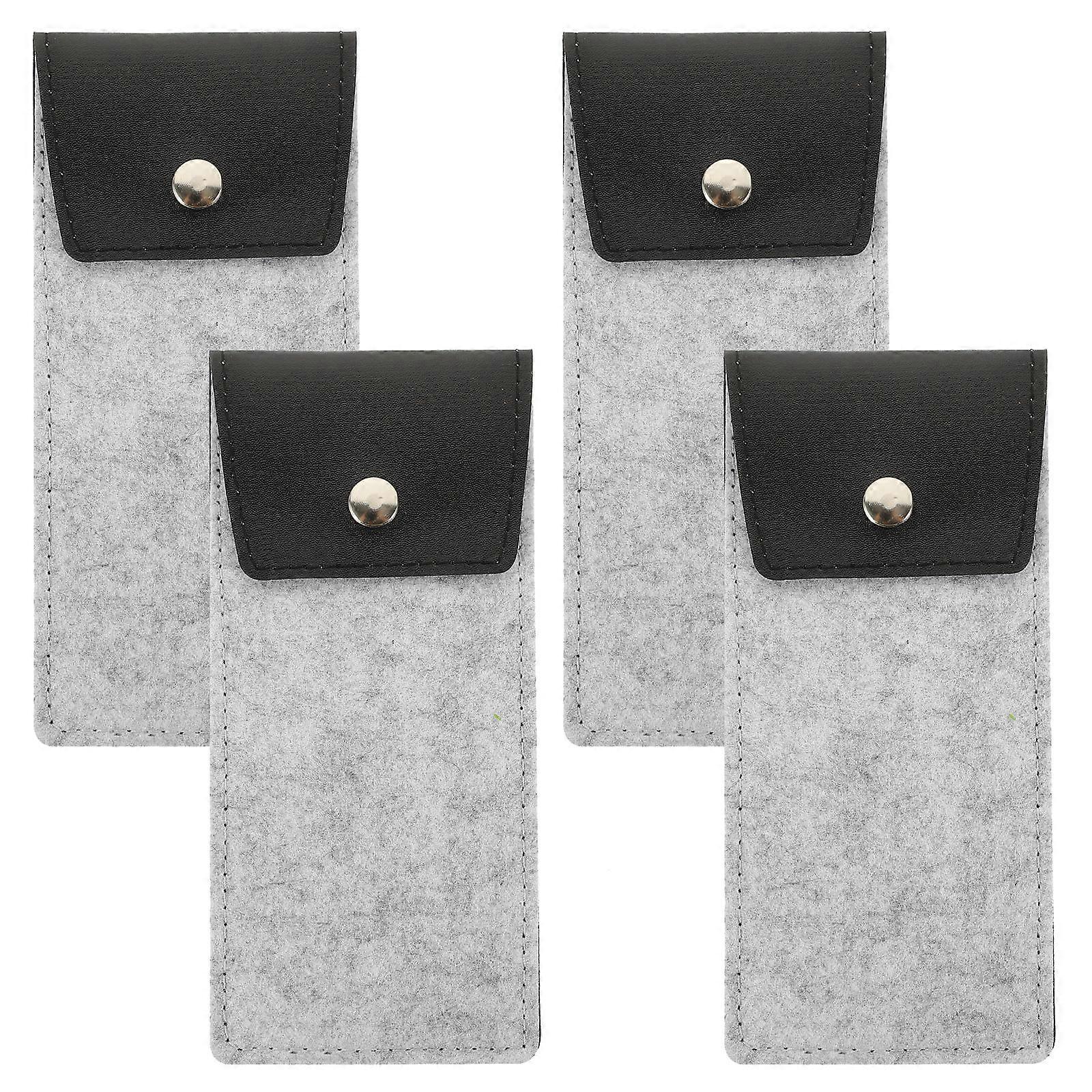 Eyeglass Case Pouch for Sunglasses Storage 4Pcs Pack