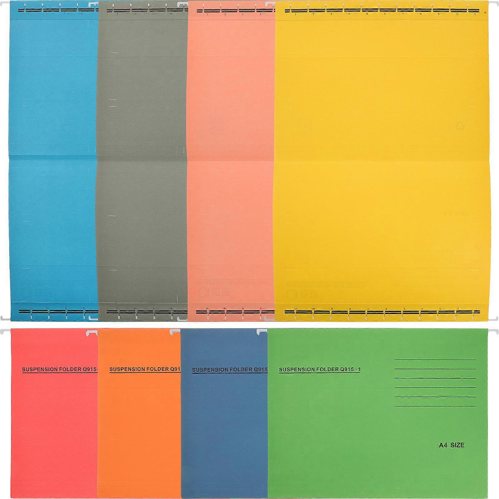 Ensemble de 8 porte-documents suspendus pour bureau