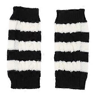 Winter Gloves Knitted Woolen Yarn for Keeping Warm 1Pair Half-Finger
