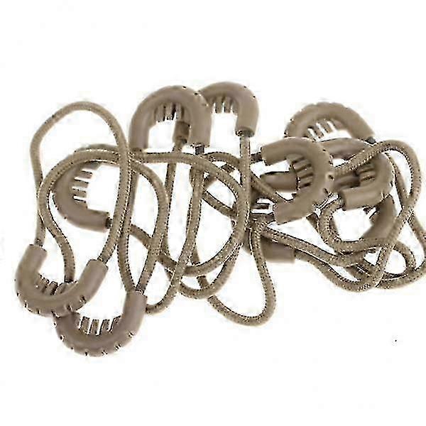 4x 10pcs zipper tag pulls Cord Rope Ends