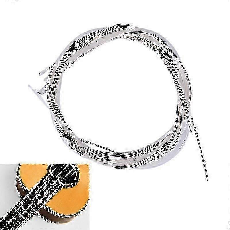 Steel-String Acoustic Guitar Strings, Super Light 6-Piece Set